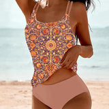 Laluna® | Tankini de verão com estampado