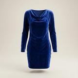 Alix | Vestido de Veludo Elegante